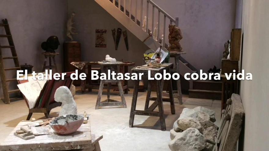 El estudio de Baltasar Lobo recobra la vida en el Museo de Zamora