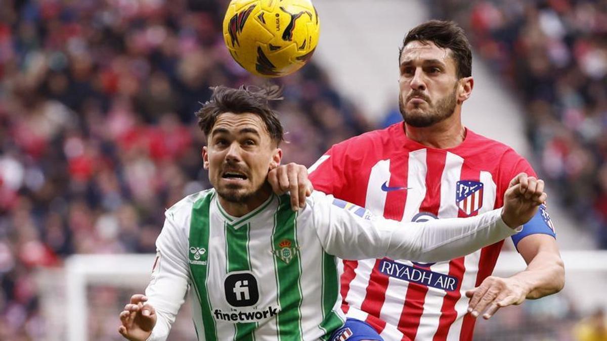 Atlético de Madrid vs Betis.