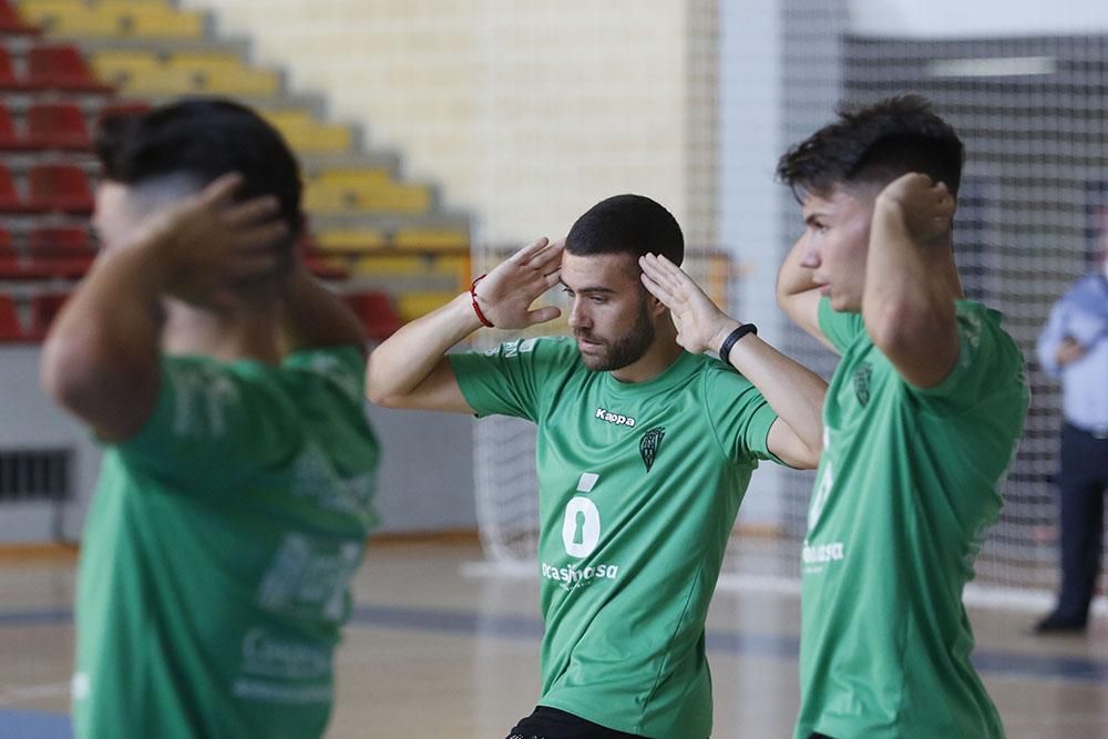 Primer entrenamiento del Córdoba Futsal