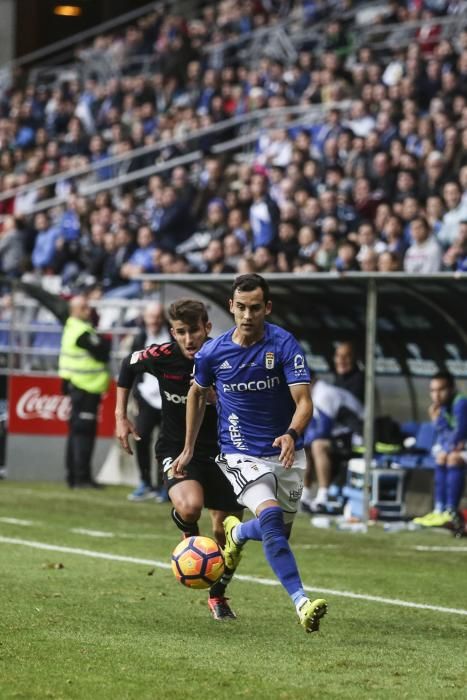 El partido entre el Real Oviedo y el Nástic de Tarragona, en imágenes