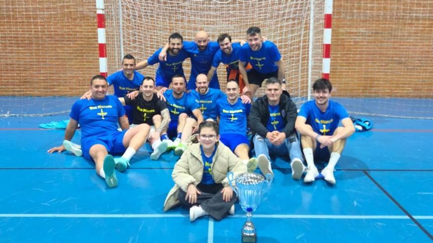 Bus Narcea se lleva la XXIX Liga Local de Fútbol Sala de Cangas (y también el Balón de Oro)