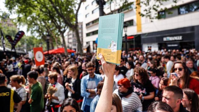 Sant Jordi de récord en Barcelona