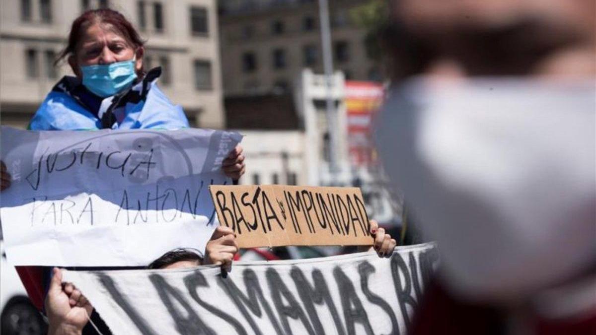 Las madres de las víctimas de violencia policial en Chile piden justicia