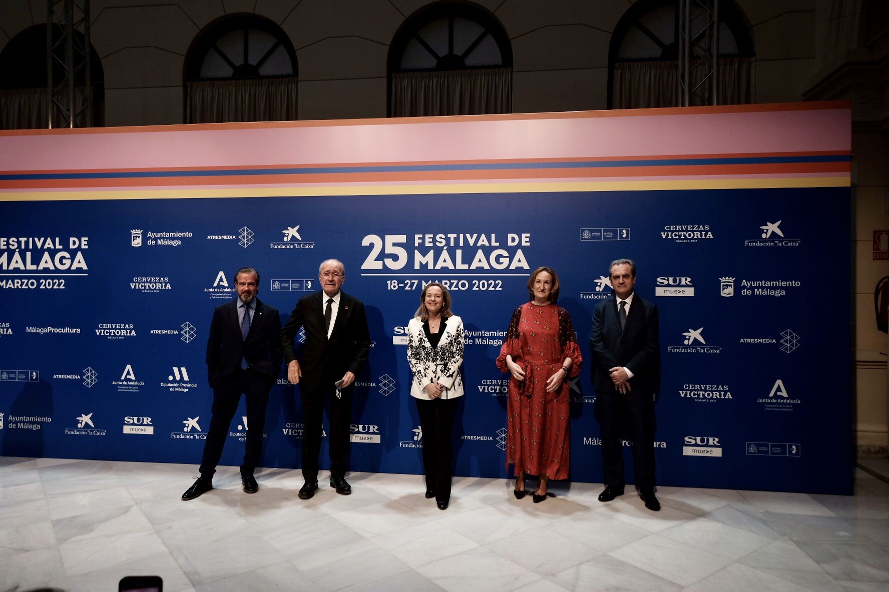 Alfombra roja de la gala de clausura del Festival de Cine de Málaga