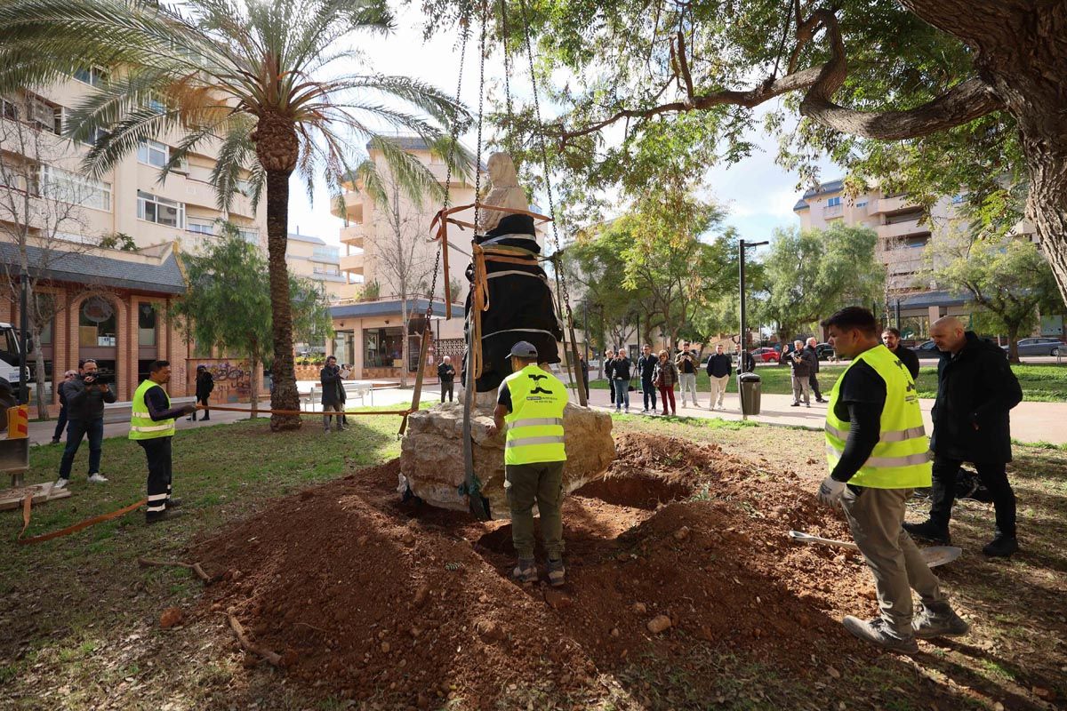 Galería: Todas las imagenes del traslado de la pagesa de Ibzia a su nueva ubicación