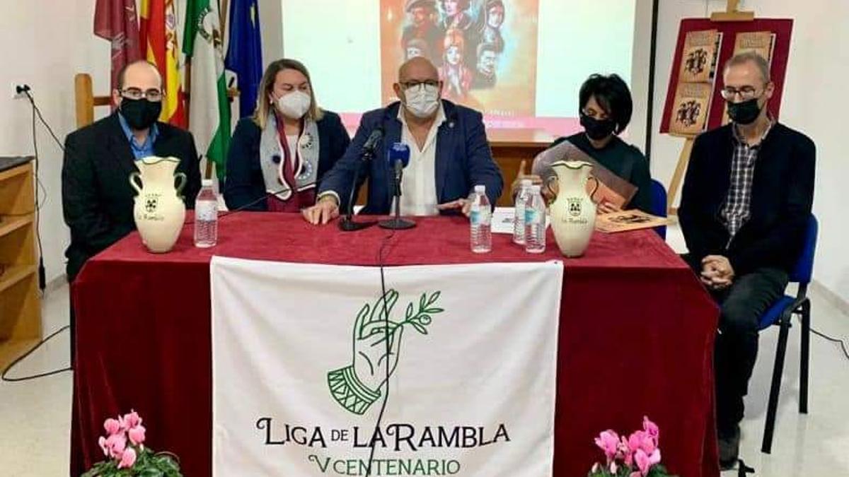 Presentación del cómic sobre 'La Liga de La Rambla'.