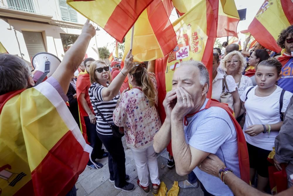 Accidentada manifestación por la