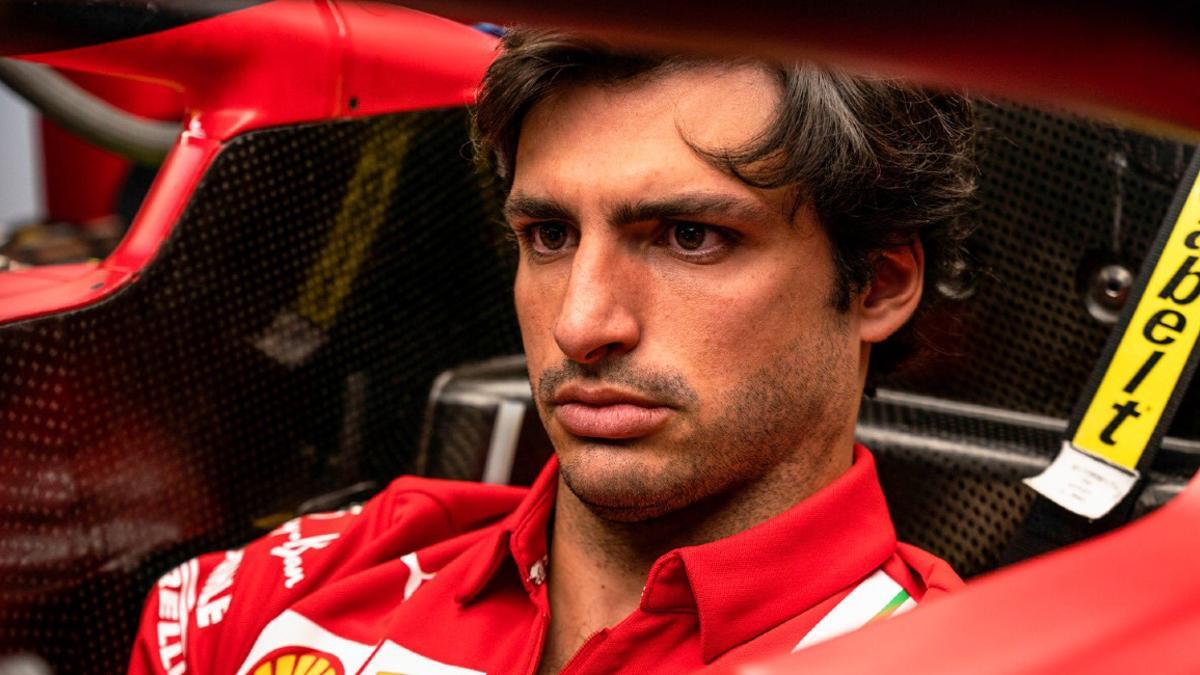 Sainz, piloto de Ferrari