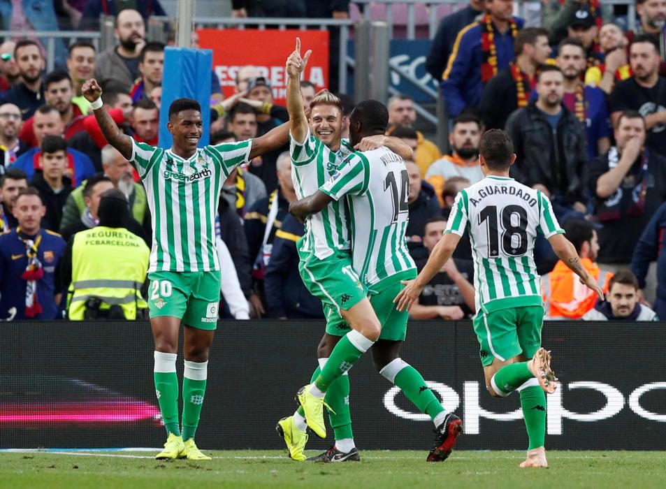 Les imatges del Barça - Betis