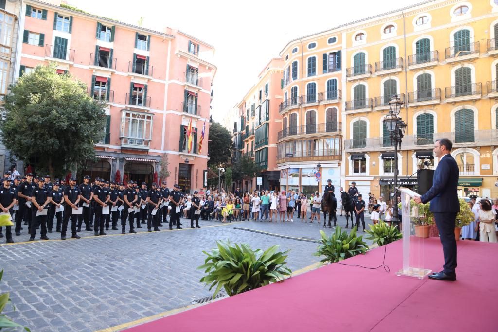 Toma de posesión de nuevos agentes de la Policía Local de Palma