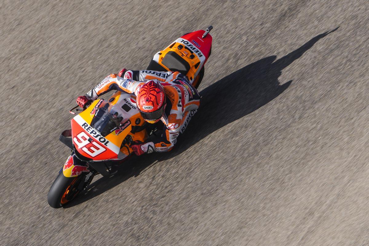 Márquez intenta guanyar mentre idea l’Honda del 2022