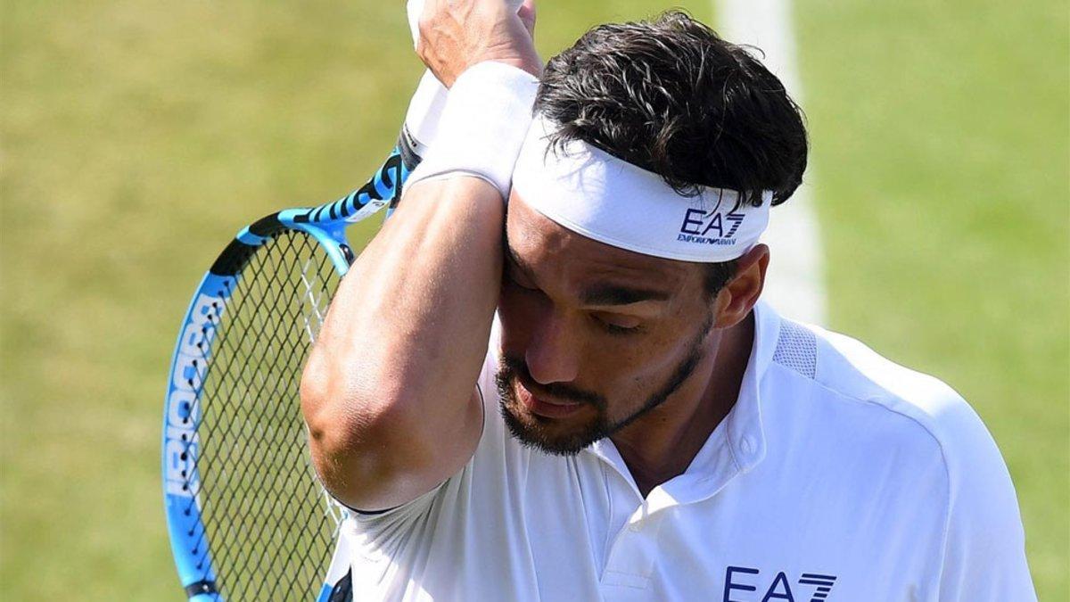 Fognini volvió a mostrar su peor cara