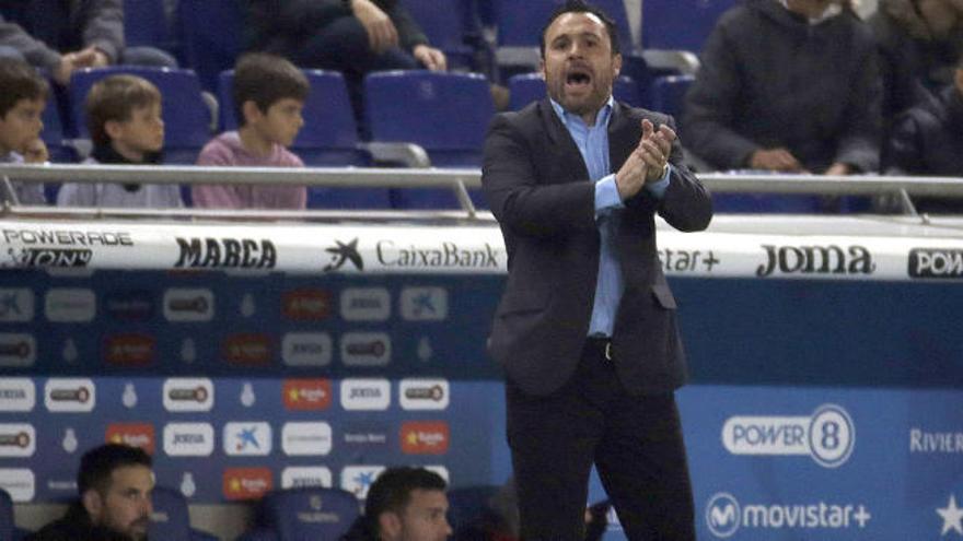 Sergio González, en el partido ante el Levante