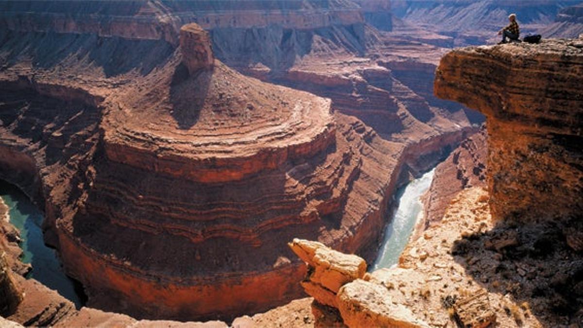 Las formaciones geológicas
que pueden admirarse en el
Gran Cañón excavado por el
cauce del río C