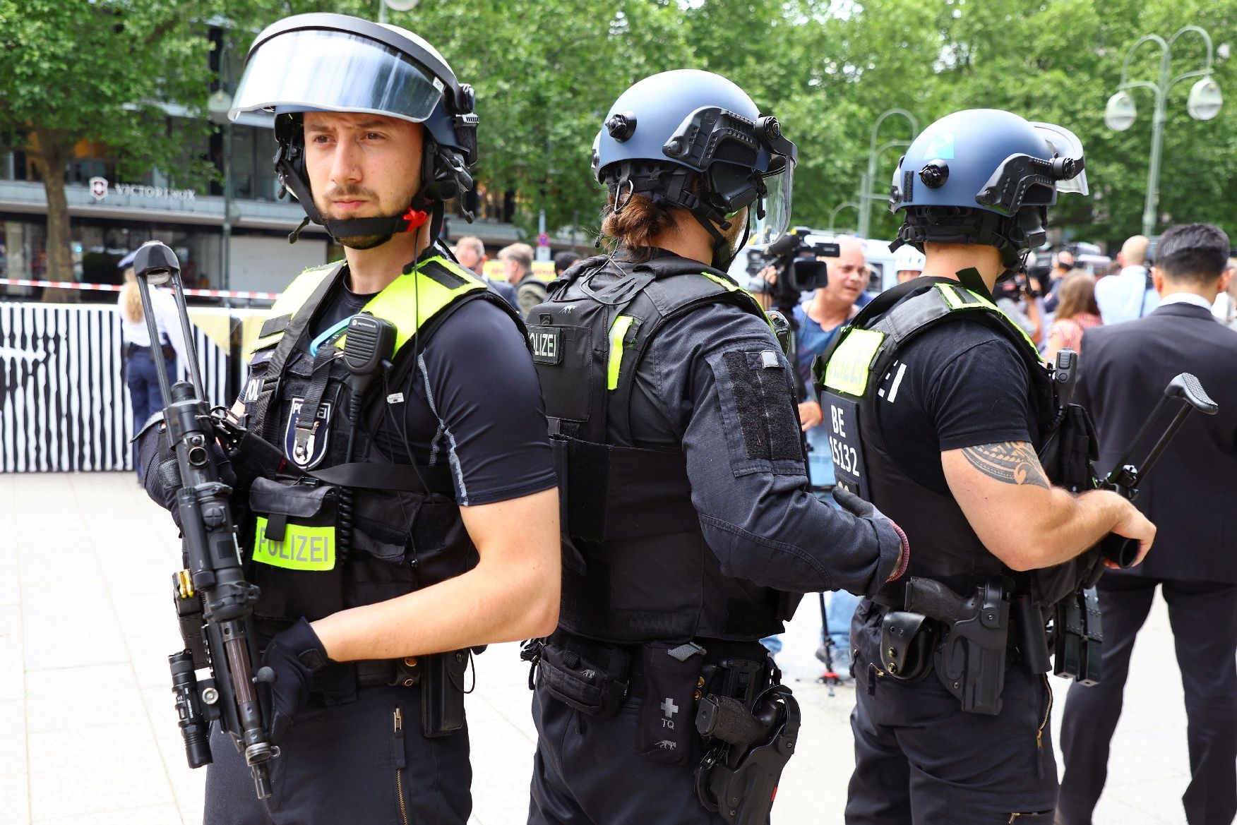 Un cotxe ha atropellat una multitud a l’oest de Berlín