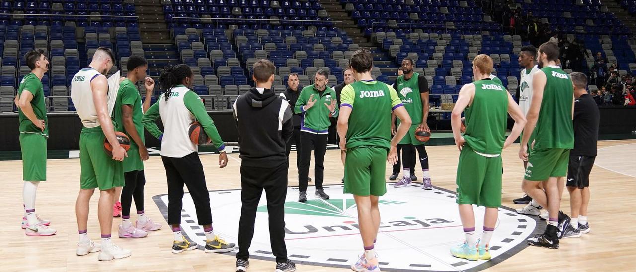 El Unicaja se conjura para iniciar esta noche con buen pie su participación en el Round of 16 de la Basketball Champions League.