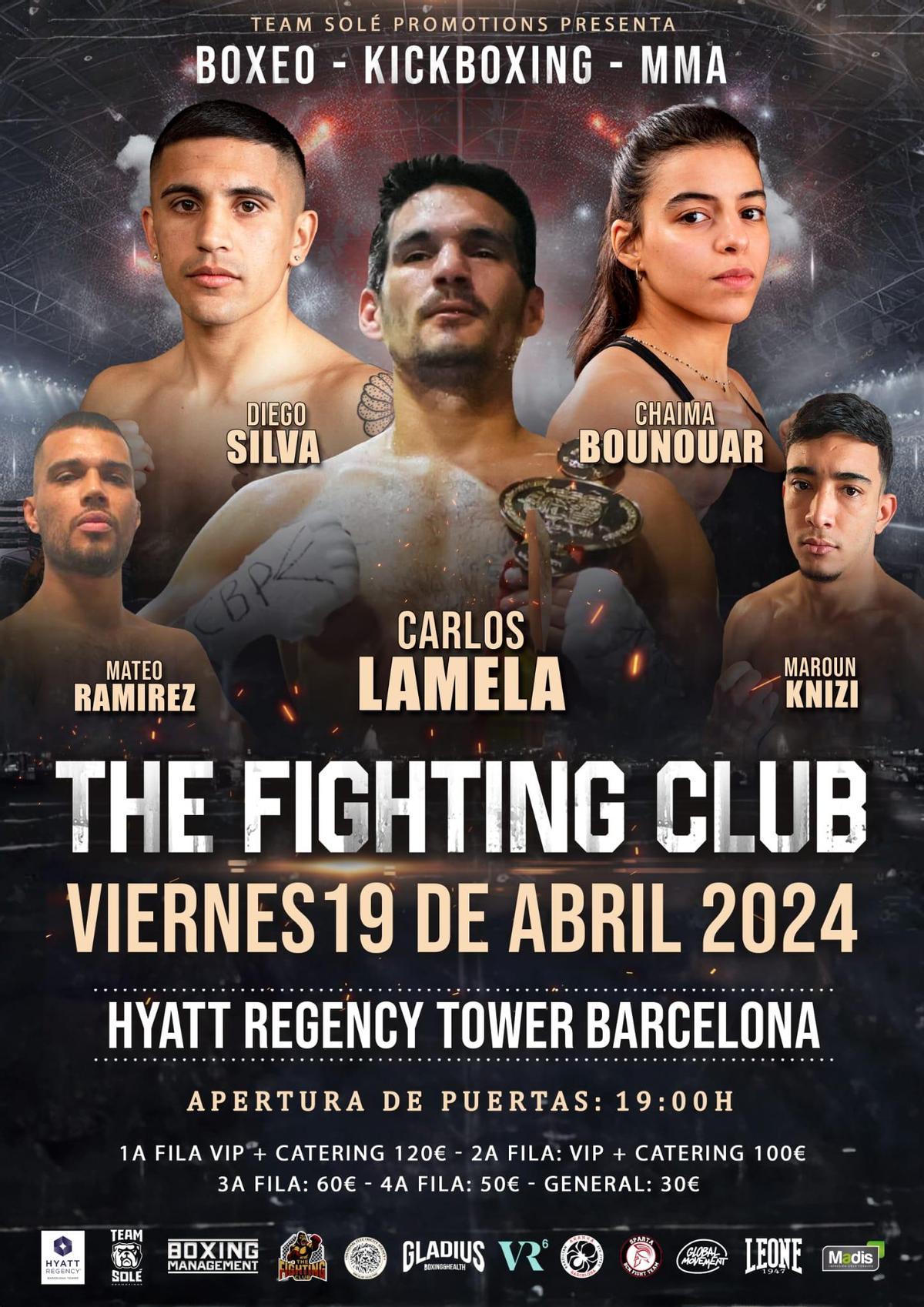 The fighting club llega a Barcelona