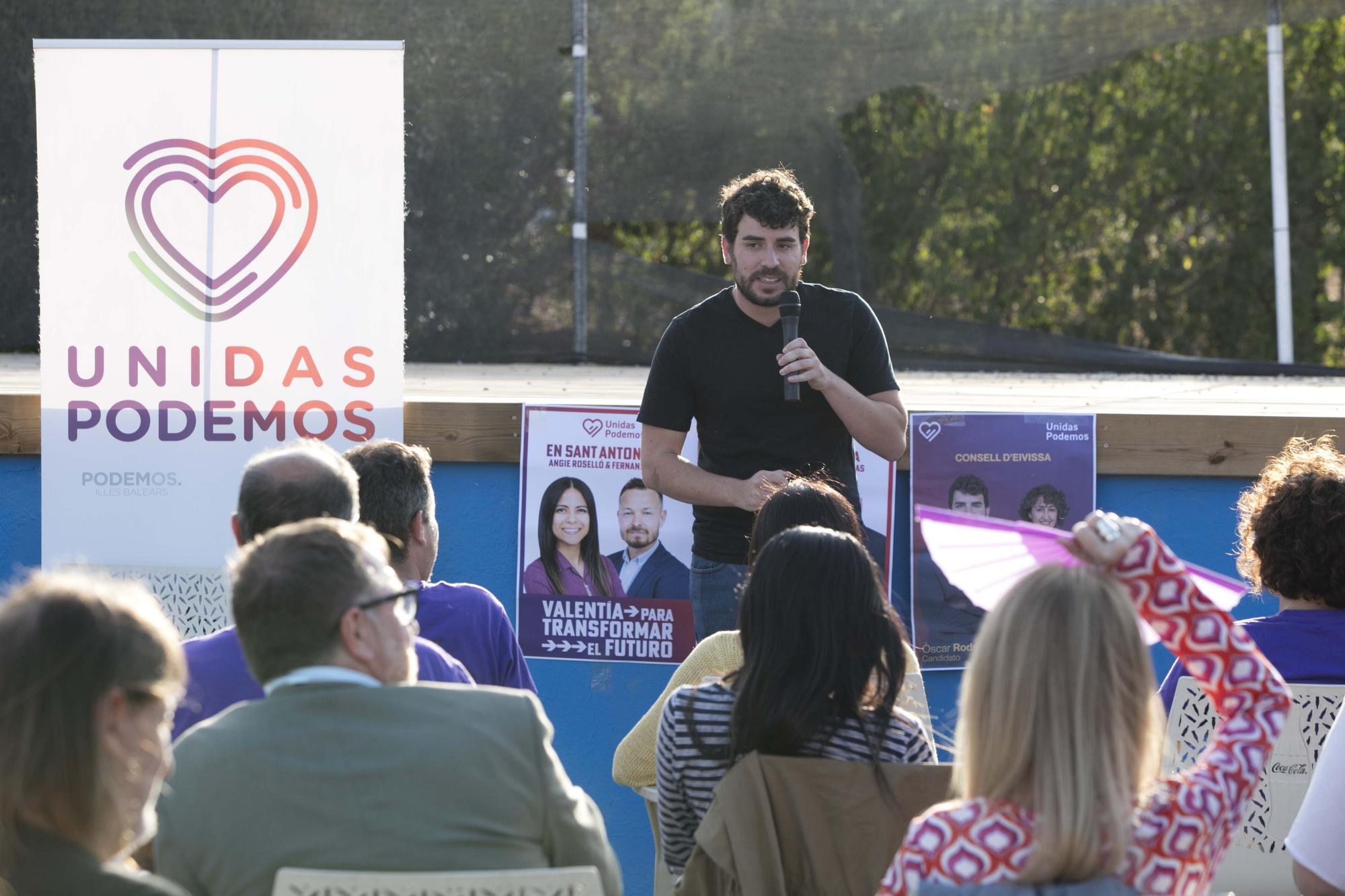 Galería de imágenes del mitin de cierre de campaña de Podemos en Ibiza