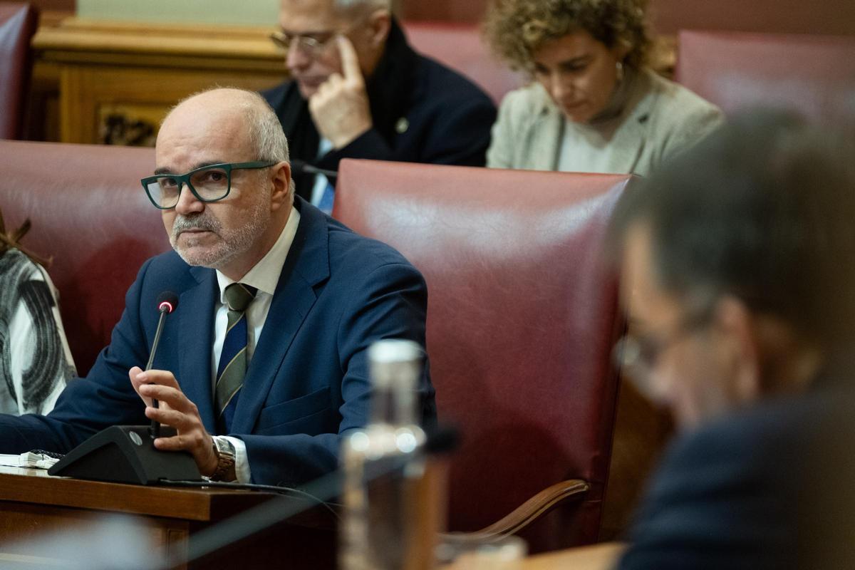 José Alberto Díaz Estébanez, portavoz de CC en Santa Cruz.