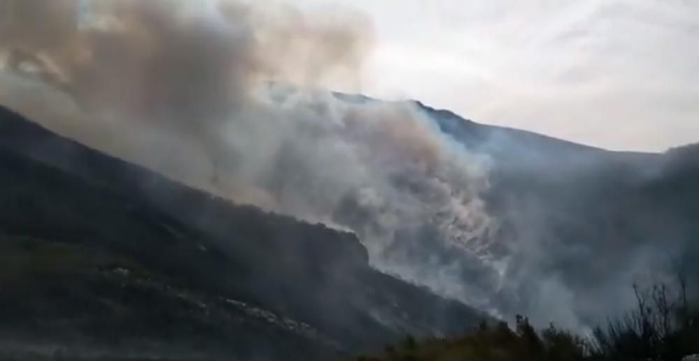 Incendio en Pola de Allande