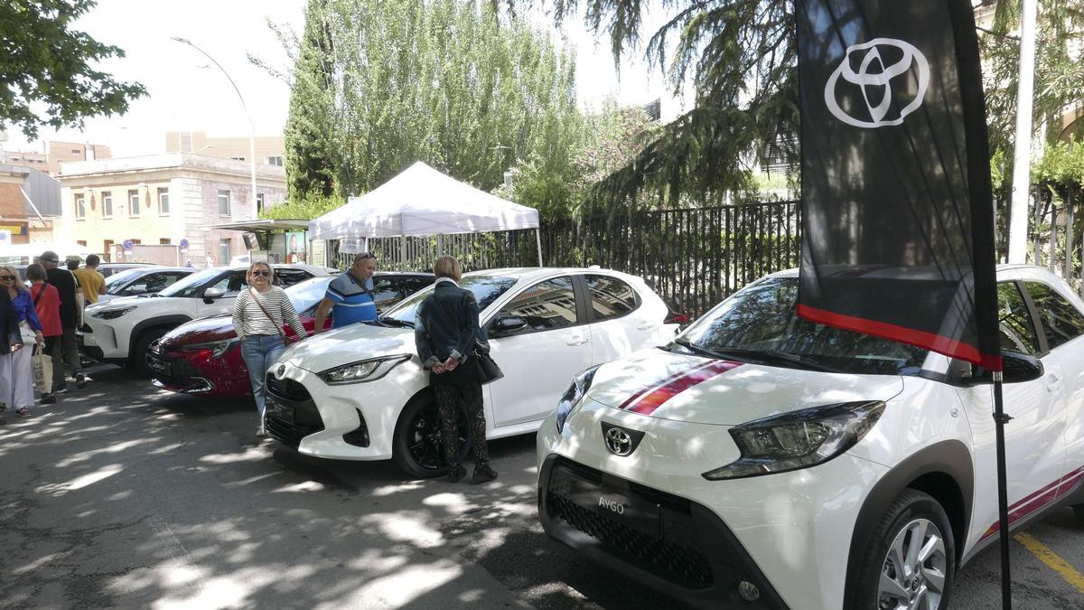 Vehicles de Toyota durant la darrera ExpoBages de Manresa
