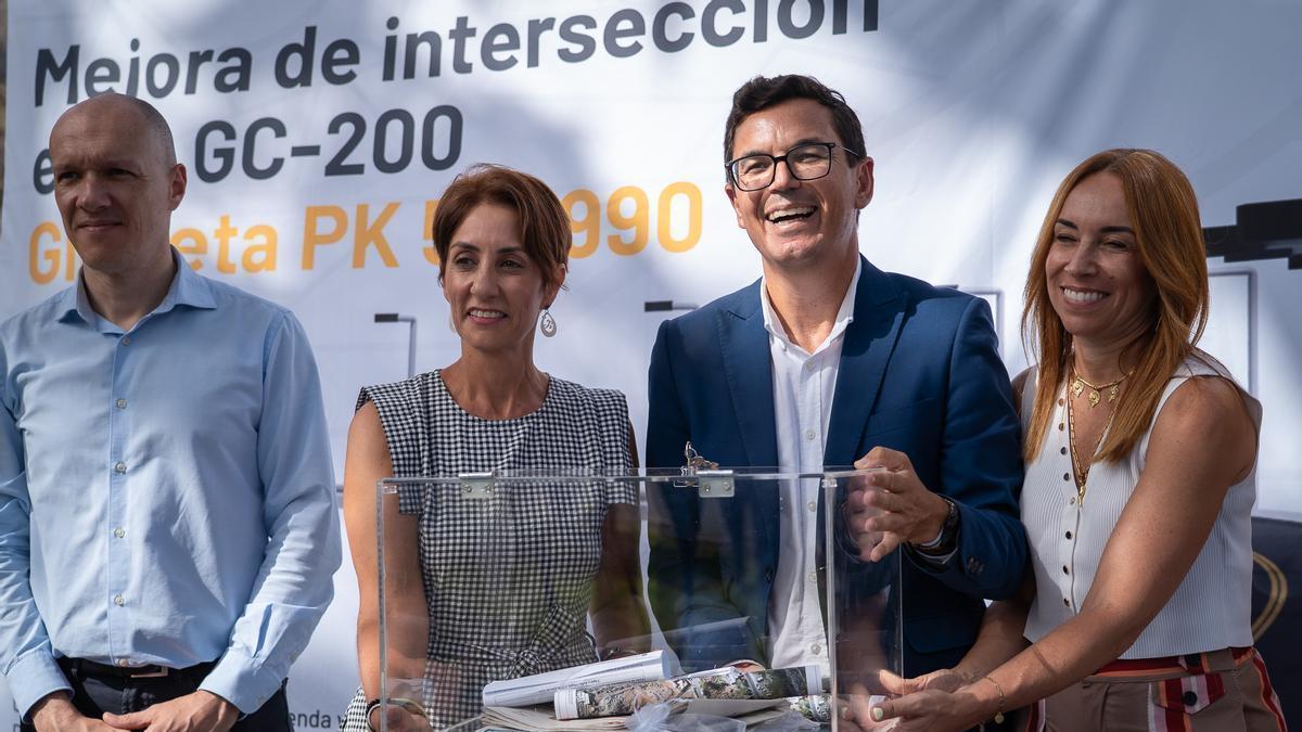 Arranca la obra de la rotonda de acceso al casco de Mogán