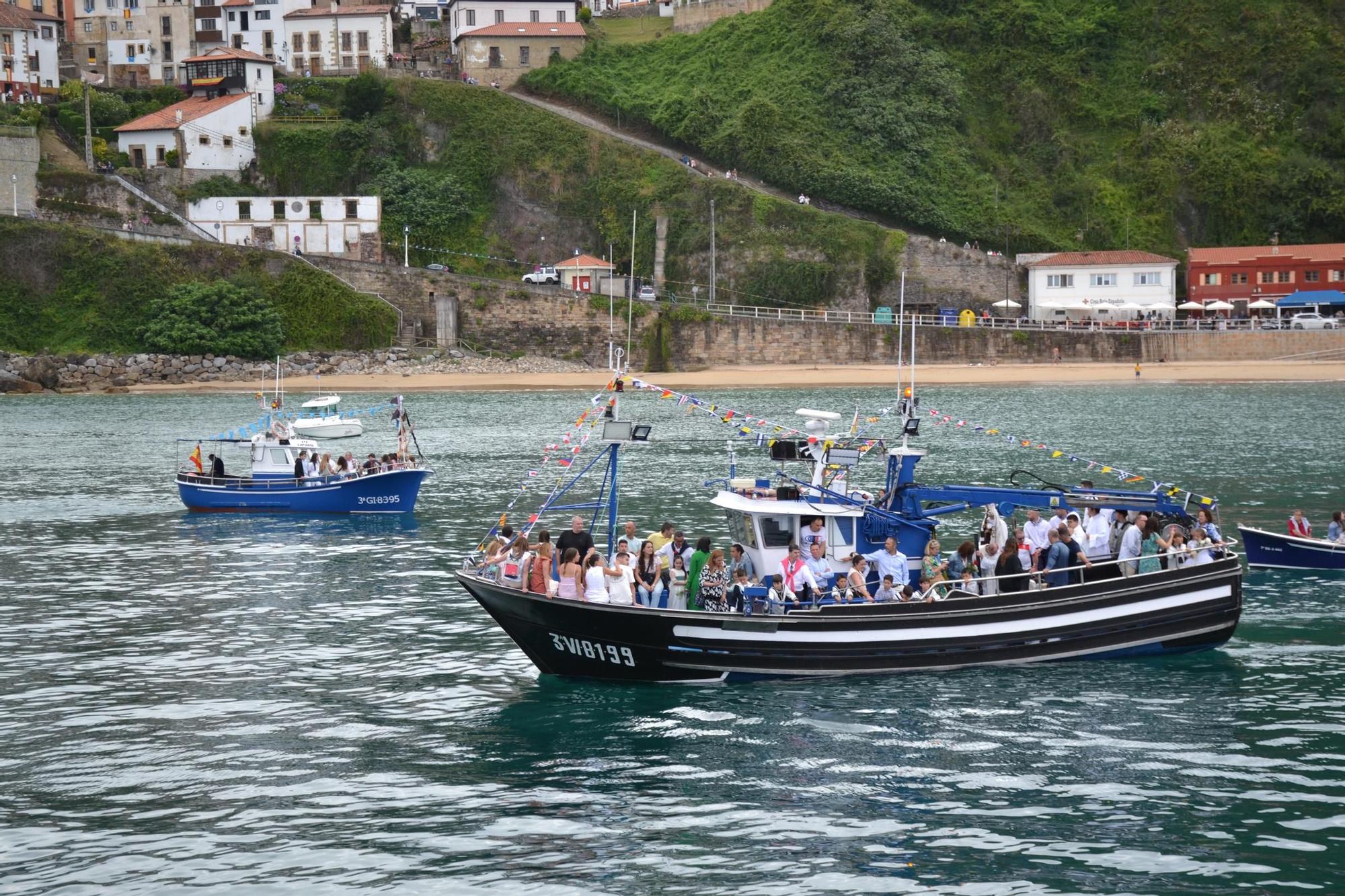 Lastres celebró la Virgen del Carmen