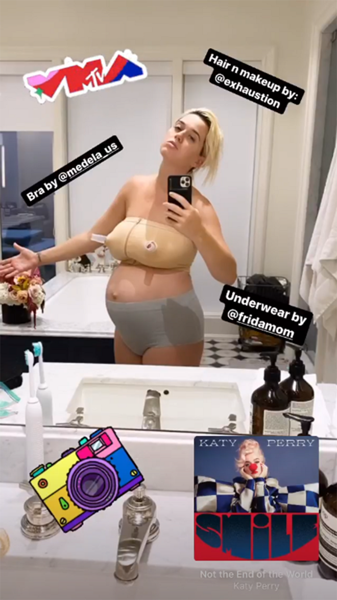 Cuerpo posparto de Katy Perry tras dar a luz