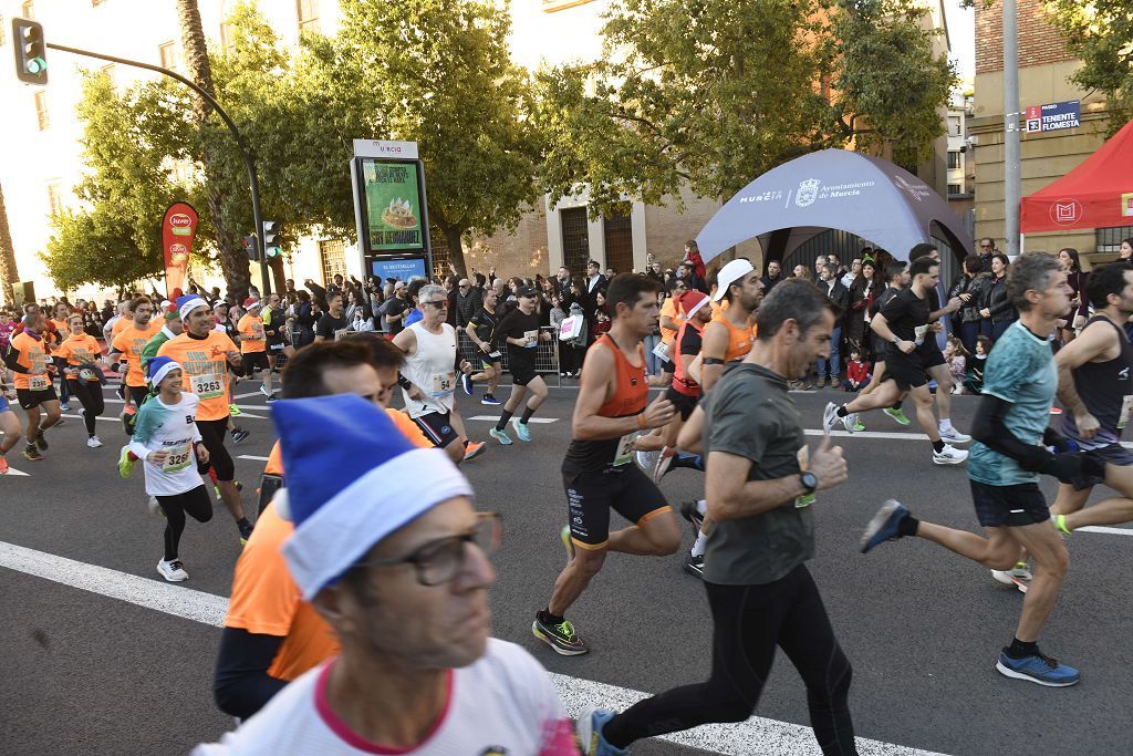 La San Silvestre 2025 en Murcia, en fotografías