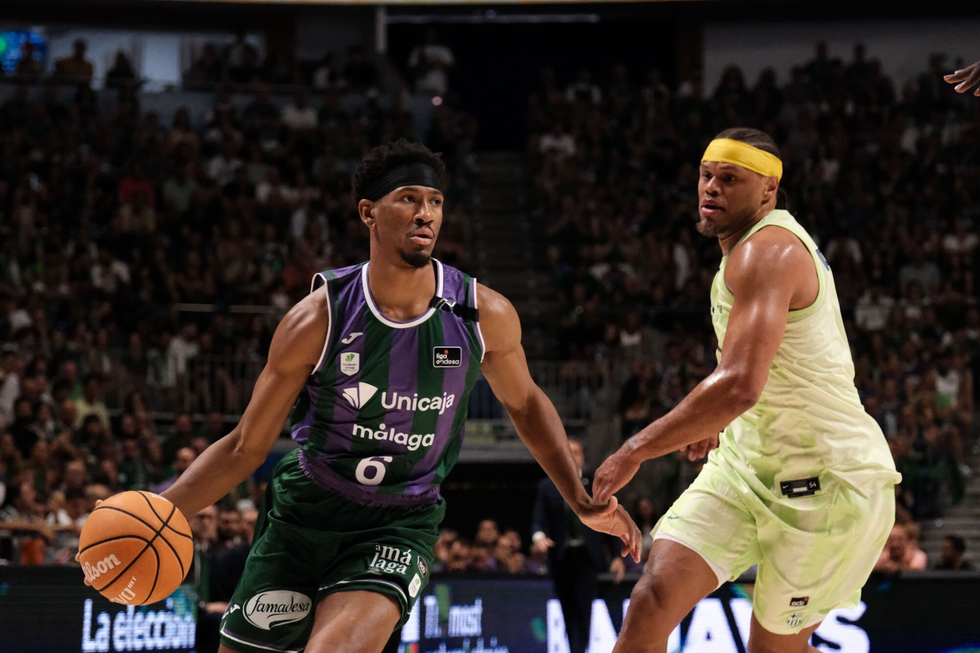 Tercer partido de los cuartos de final ACB I Unicaja - Málaga