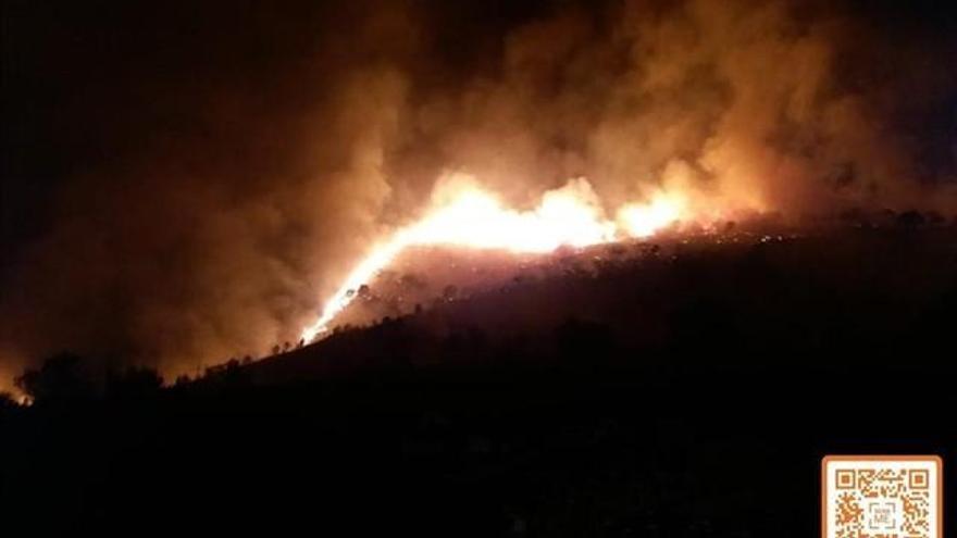 Calcinadas mil hectáreas de valor ecológico en Terque