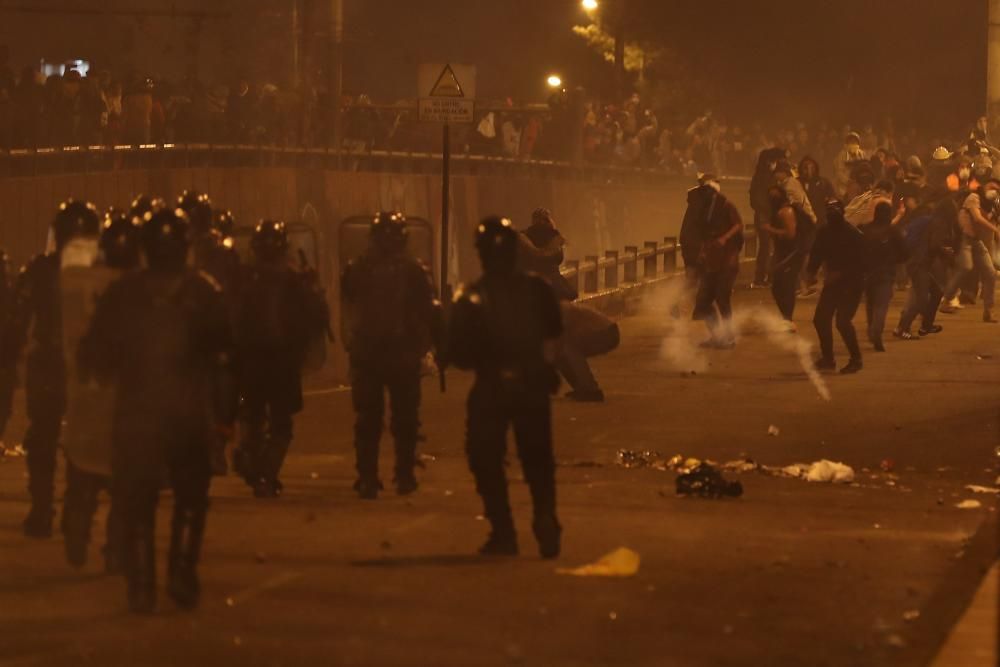 Protestas en Ecuador contra Lenín Moreno.