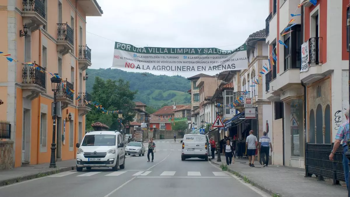 Manifestación este miércoles en Arenas de Cabrales contra el proyecto de la planta de biogás: "Provocará efectos devastadores"