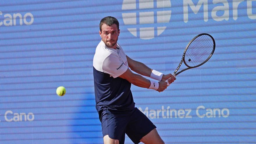 Pedro Martínez refrenda su favoritismo en el ATP eó Hotels Maspalomas