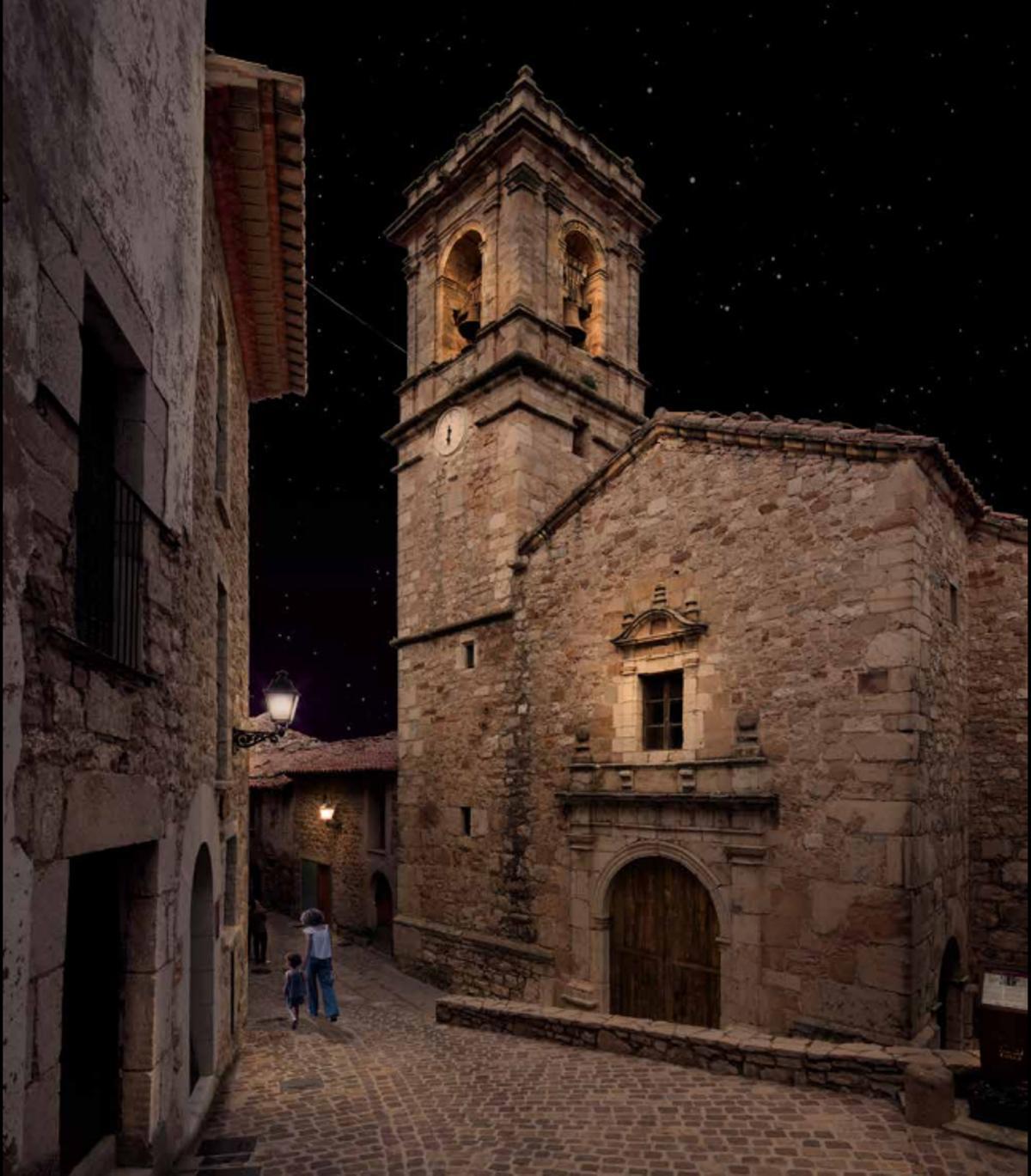 Nueva iluminación en Culla