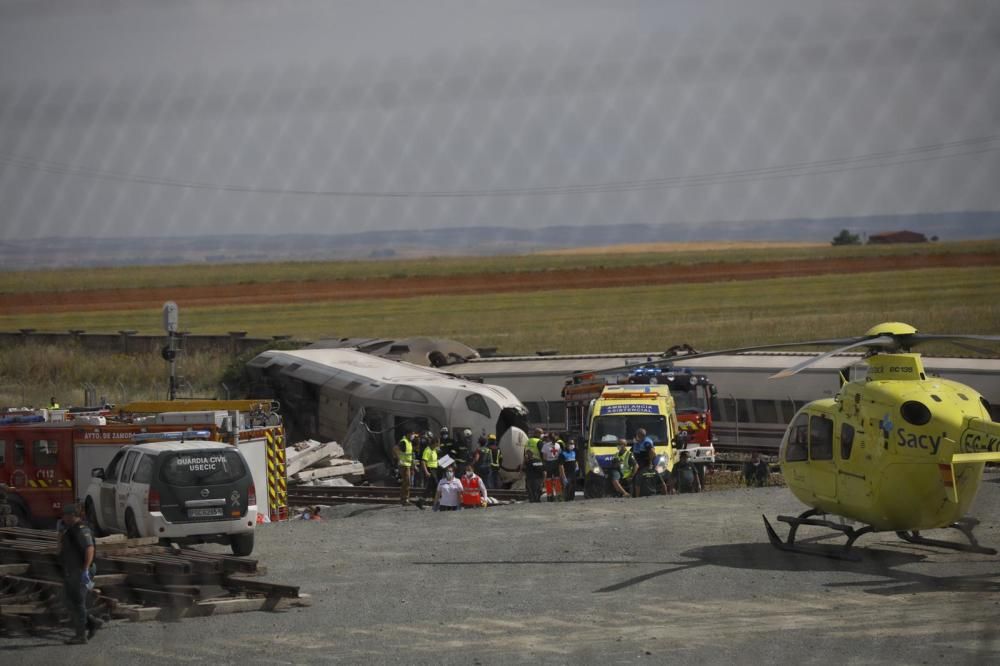 Accidente de tren en La Hiniesta