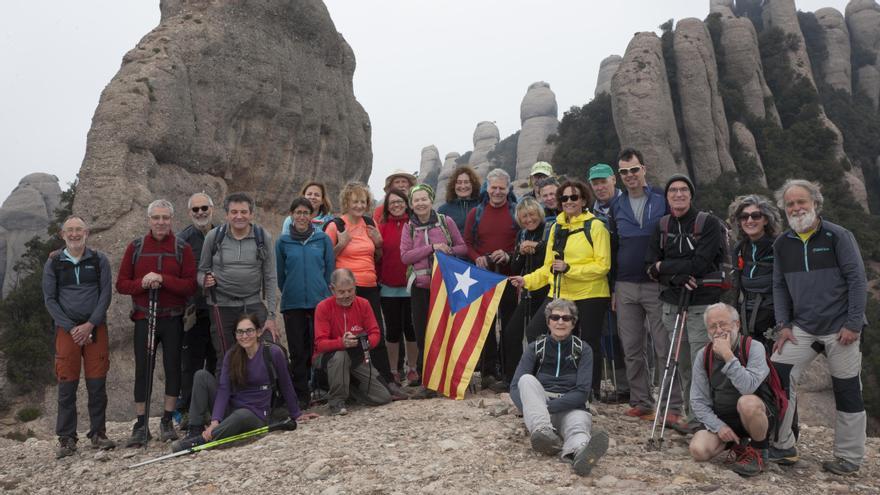 El Centre Excursionista Comarca de Bages fa una travessa de dos dies per Montserrat