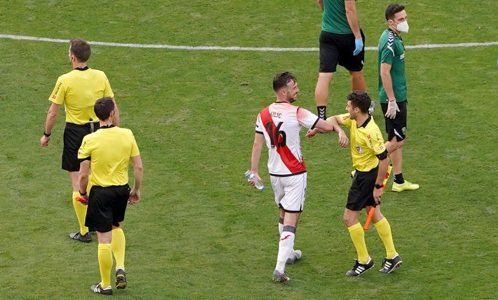 Primer encuentro de LaLiga entre el Rayo Vallecano y el Albacete.