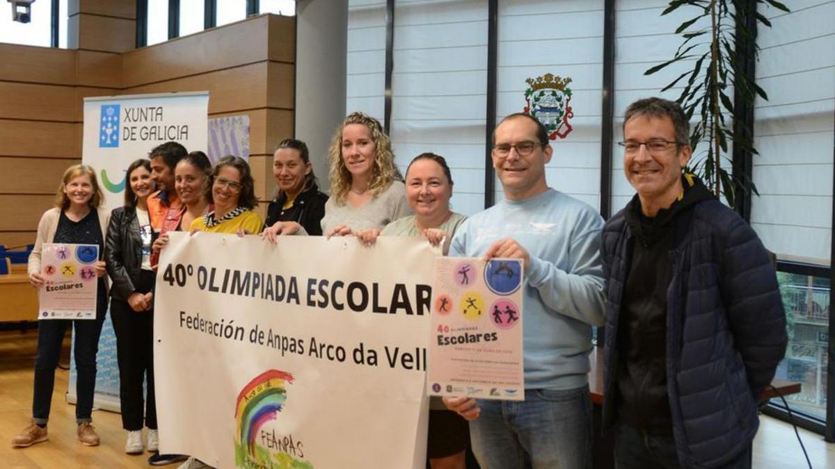 Las Olimpiadas Escolares retornan en su 40 edición e incorporan un desfile  de banderas - Faro de Vigo