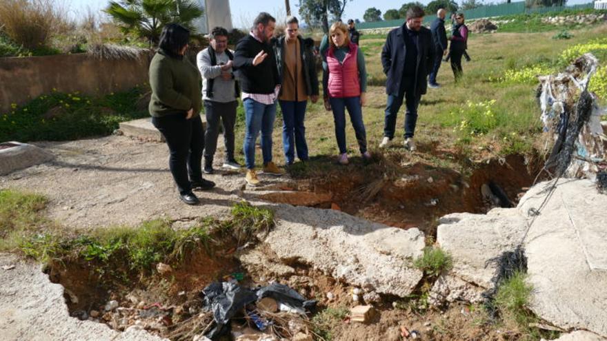 La Confederación Hidrográfica del Júcar asumirá la reparación de los barrancos de Alginet