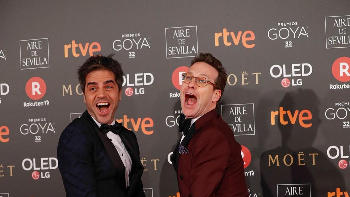 Premios Goya 2018: Ernesto Sevilla y Joaquín Reyes
