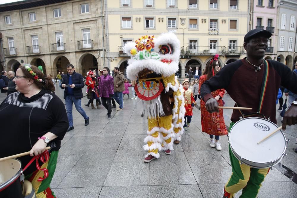 Celebración Año Nuevo chino en Avilés