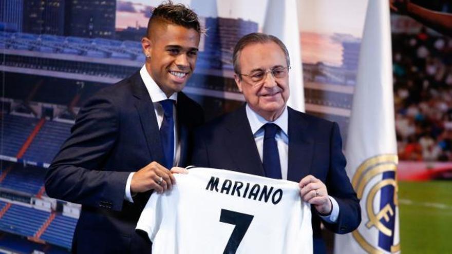 Mariano hereda el '7' de Cristiano Ronaldo