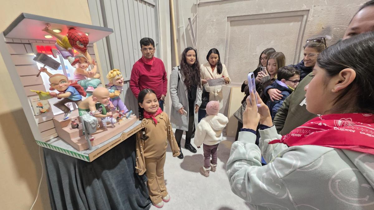 Estos son los NInots que presenta Almirante Cadarso a la Exposicion de las Fallas 2026