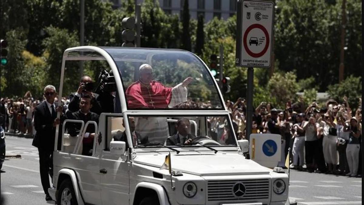Visita del papa a Madrid