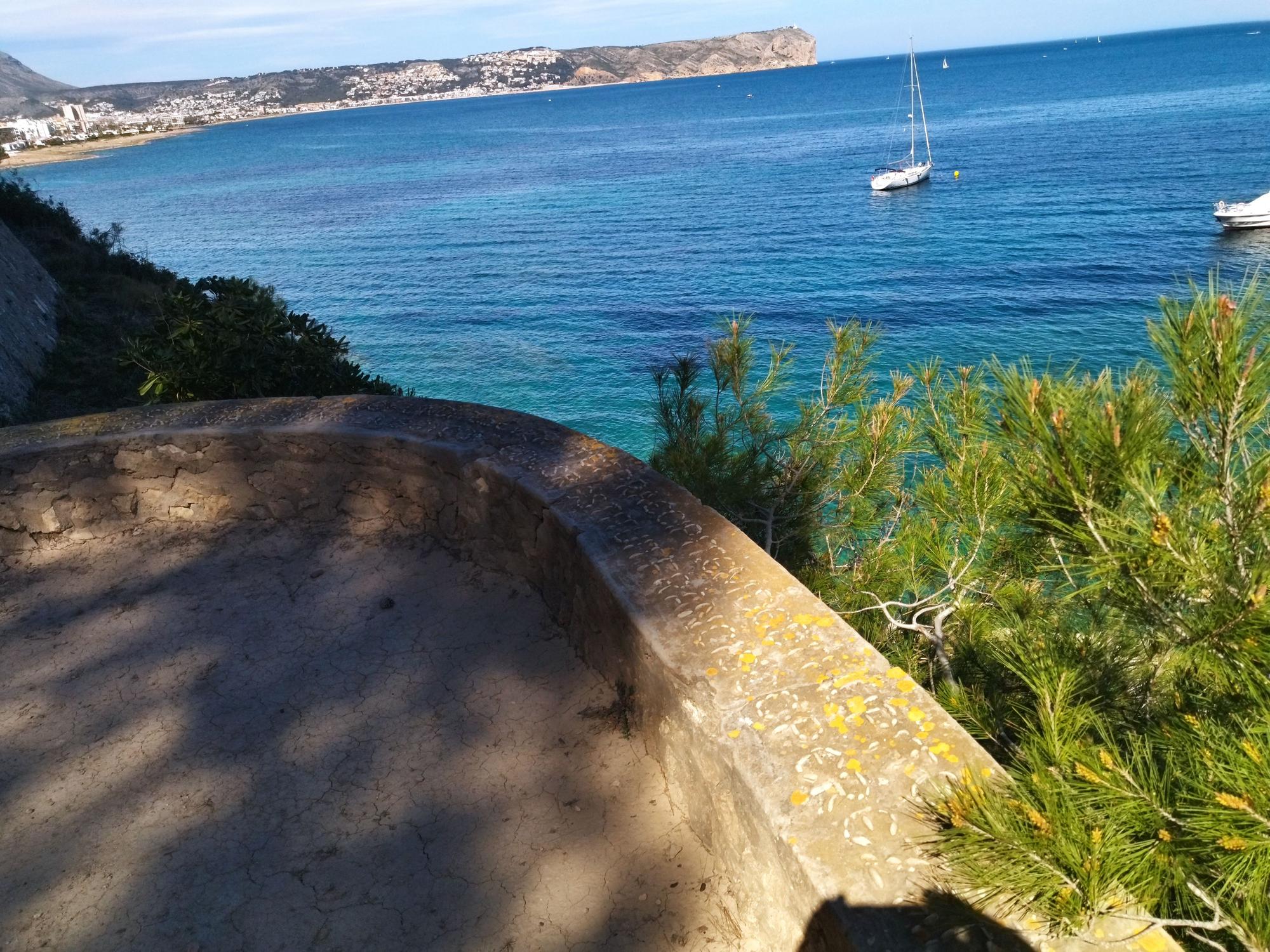 La mágica cala del Francés de Xàbia