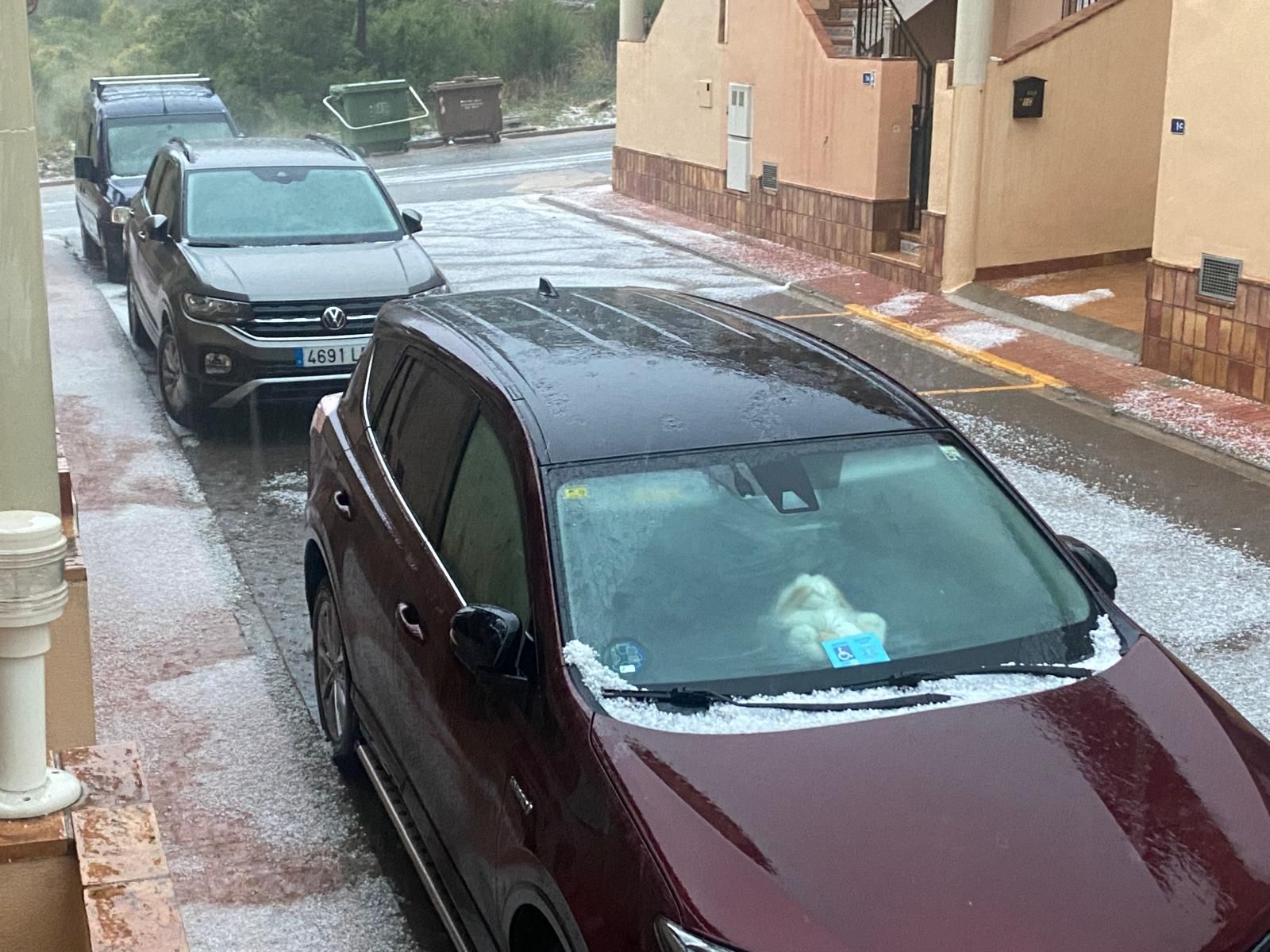 Así ha afectado el granizo en la provincia de Castellón