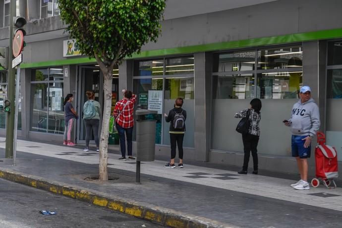 25-03-20 LAS PALMAS DE GRAN CANARIA. CIUDAD. LAS PALMAS DE GRAN CANARIA. Recorrido por la ciudad para vera su desolación.   Fotos: Juan Castro.  | 25/03/2020 | Fotógrafo: Juan Carlos Castro