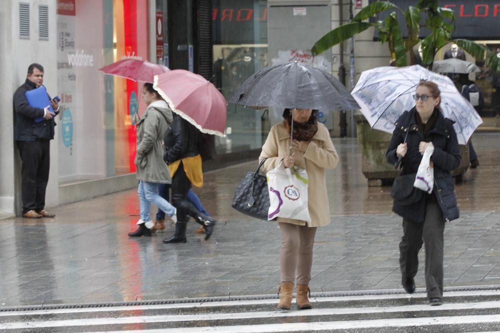 Tiempo desapacible en Vigo