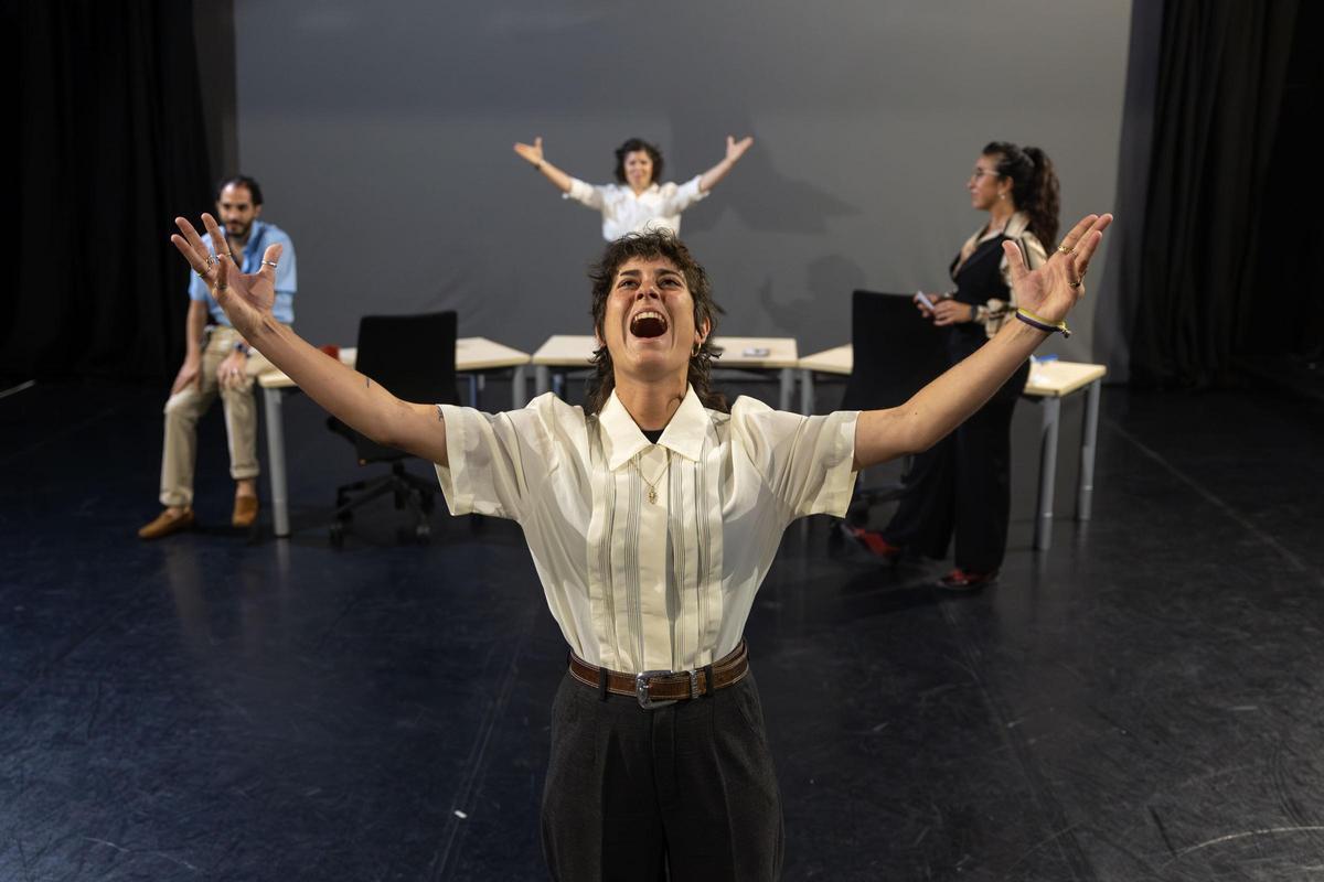 Uno de los ensayos de ‘Take off [Nada de esto tuvo que haber ocurrido]’.